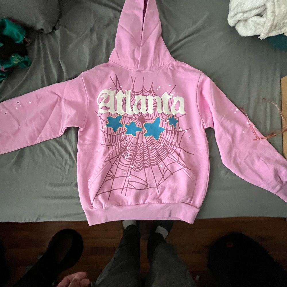 Atlanta Pink Sp5der Hoodie